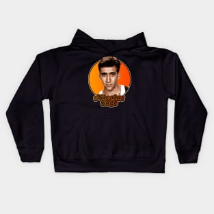 Retro Young Nicolas Cage Tribute Kids Hoodie